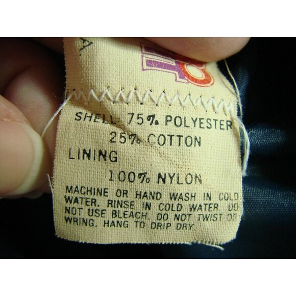 Mens XL King Louie Pro Fit Bomber Jacket PFISTER HYBRIDS Logo Full Zip USA Vtg - Picture 4 of 14